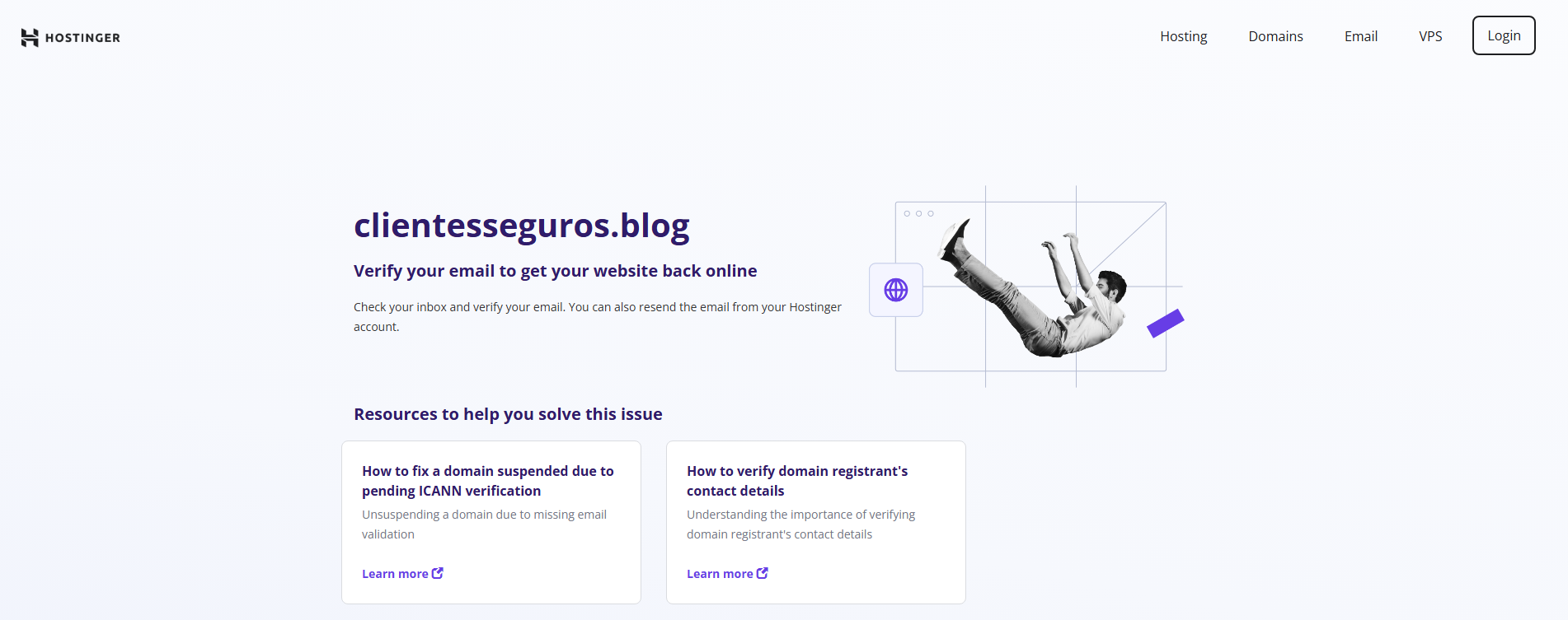 clientesseguros.blog için kayıtlı görüntü