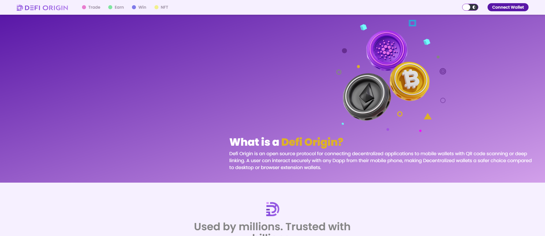 Screenshot of solanatokendrop.pages.dev