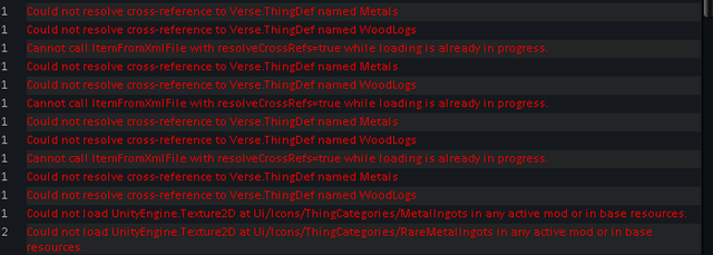 Error mod