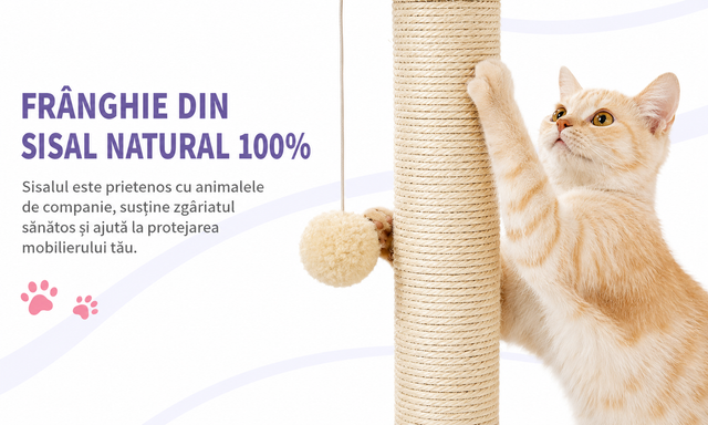 Stalp de zgariat pentru pisici NextWave - imagine 4