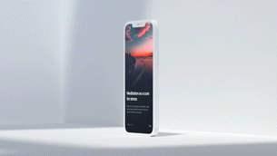 Geometric Mockup | Phone App - 5