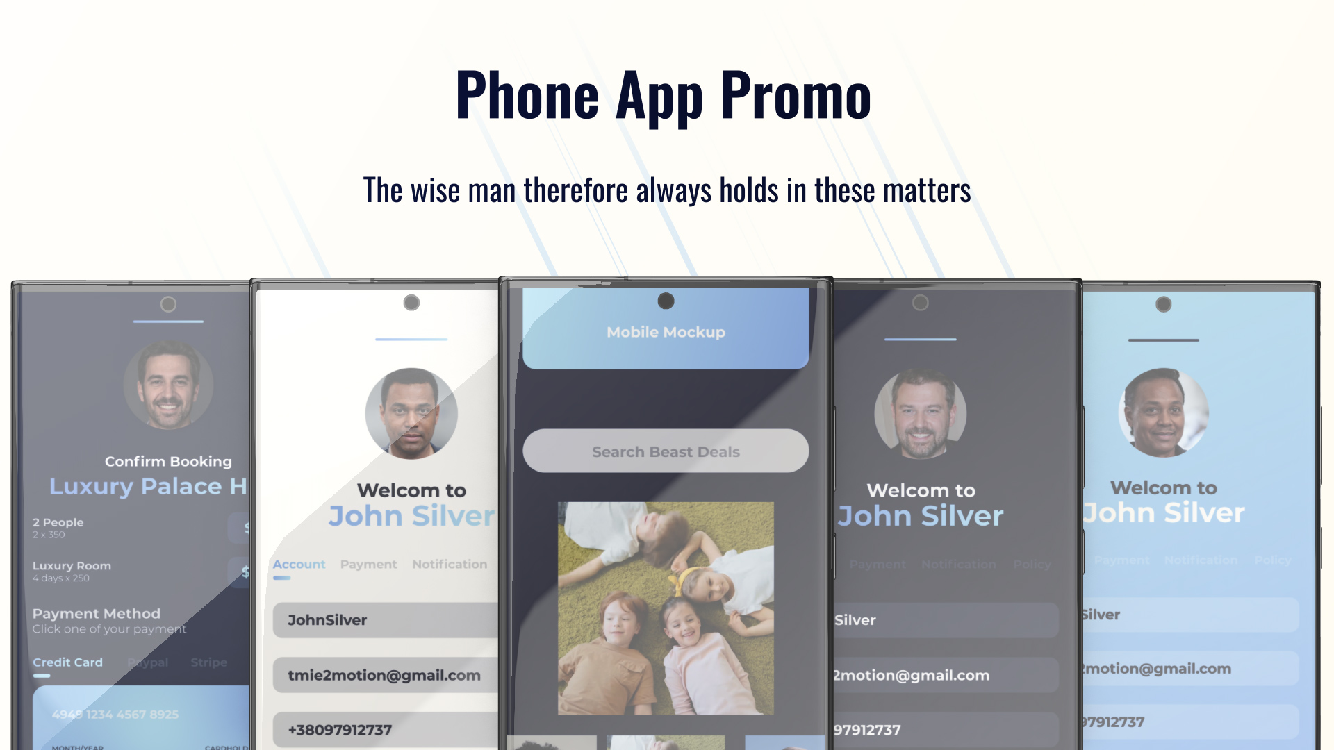 Mobile App Promo Mobile App Promo