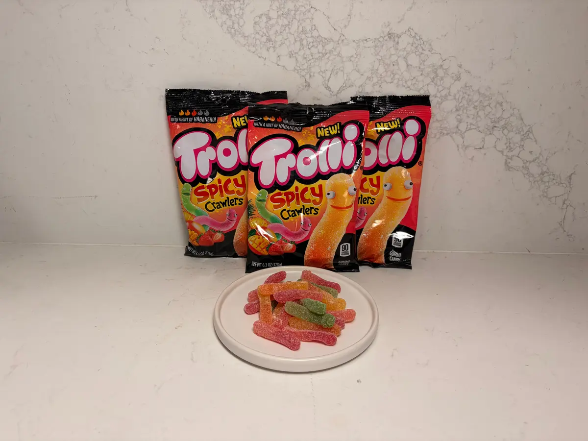Trolli's New Spicy Gummy Worms Challenge Taste Buds