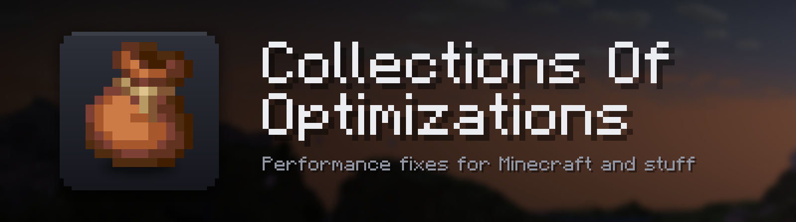 Collections Of Optimizations