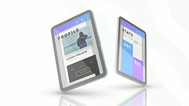 Tablet App Promo - Website Presentation Tablet App Promo - Website Presentation