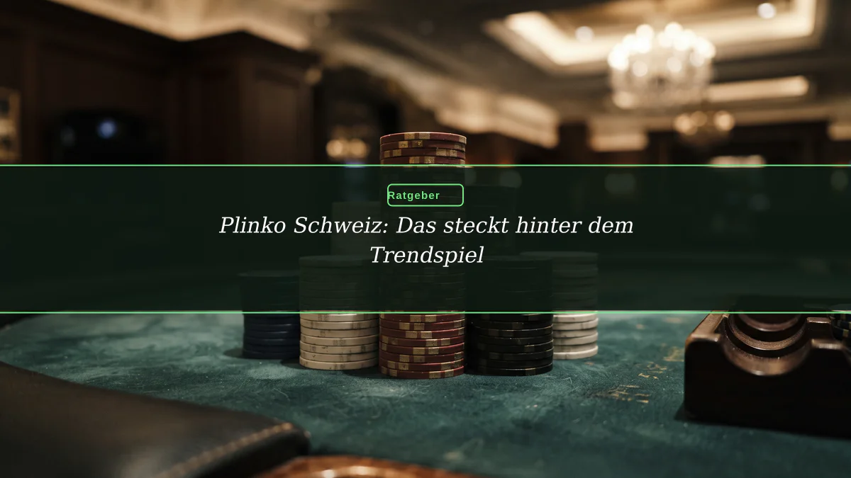 Plinko Schweiz: Das steckt hinter dem Trendspiel