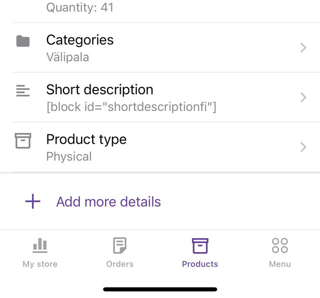 product
