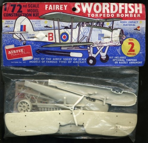 British IIWW Torpedobomber Fairey Swordfish Mark II Trumpeter 03208
