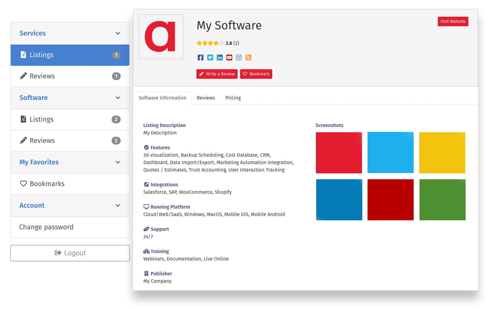 Awardo - The place to buy the right software - SideProjectors | Marketplace  to buy and sell & discover side projects.
