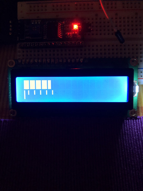 [SOLVED] LCD 16x2 horisontal bar graph - Raspberry Pi Forums