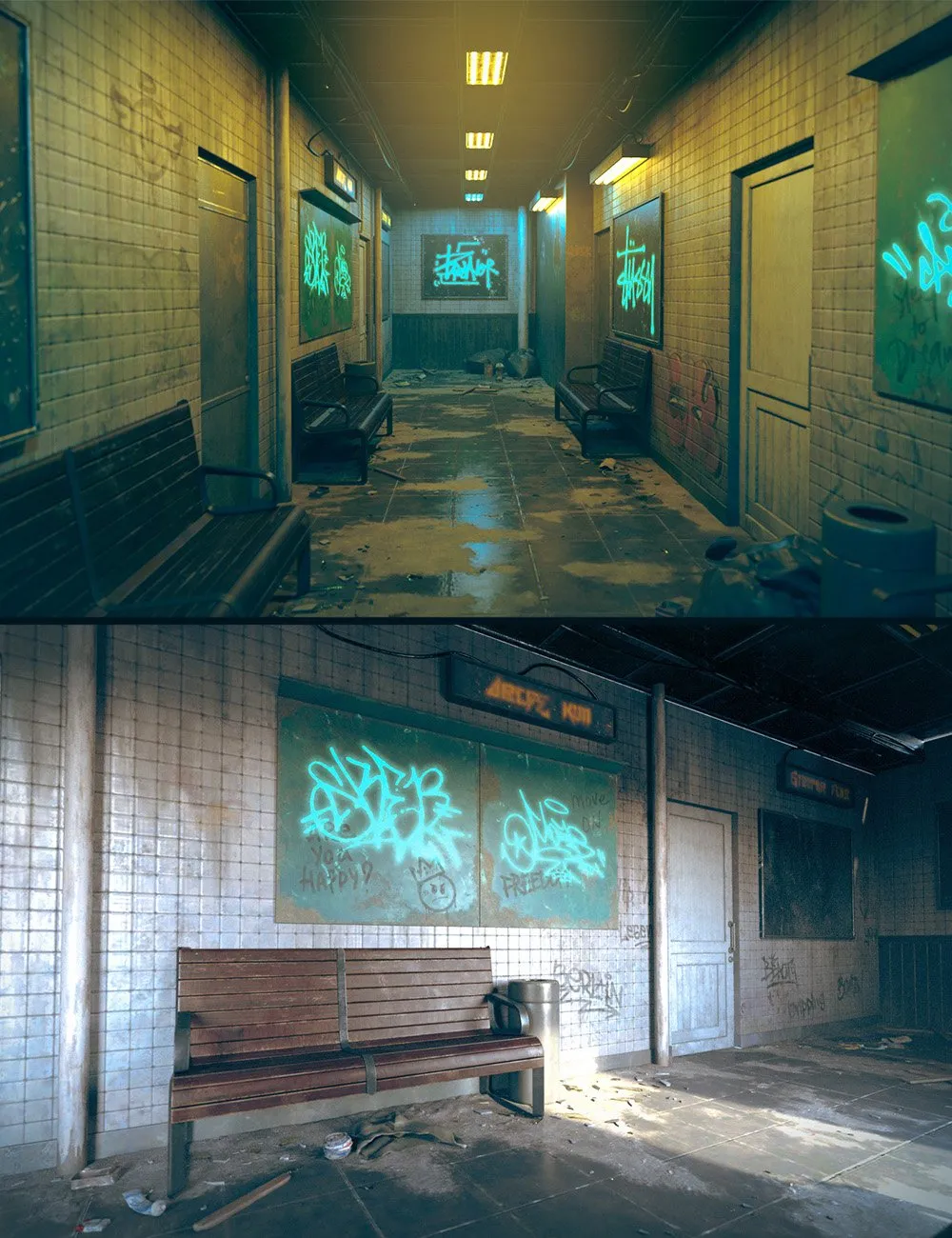 Polish Dark Hallwaynew Polish Dark Hallwaynew