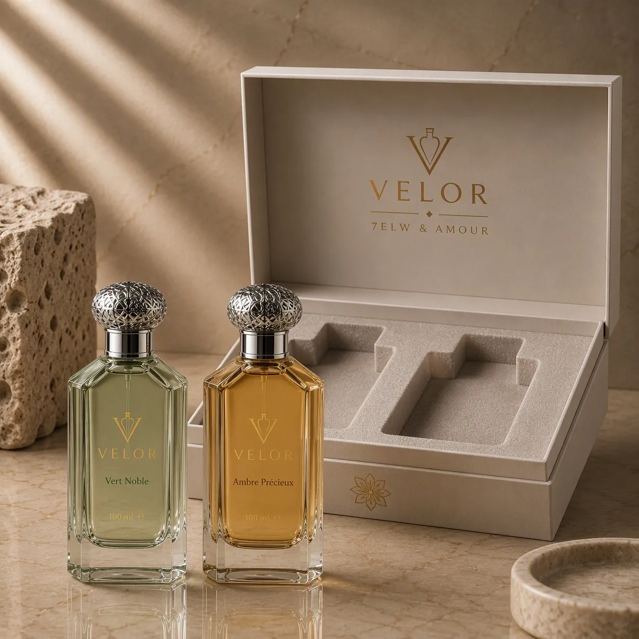 طقم عطور فاخرة فيلور