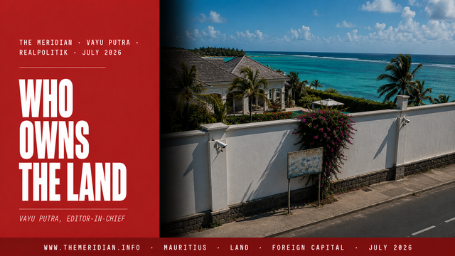 Who Owns the Land IRS Villas Foreign Capital Mauritian Shoreline Vayu Putra The Meridian July 2026