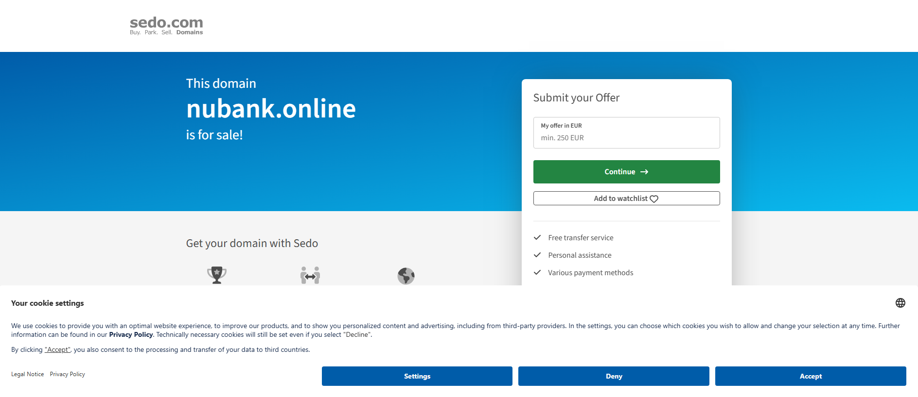 Forensic screenshot of [REDACTED] showing the phishing page layout