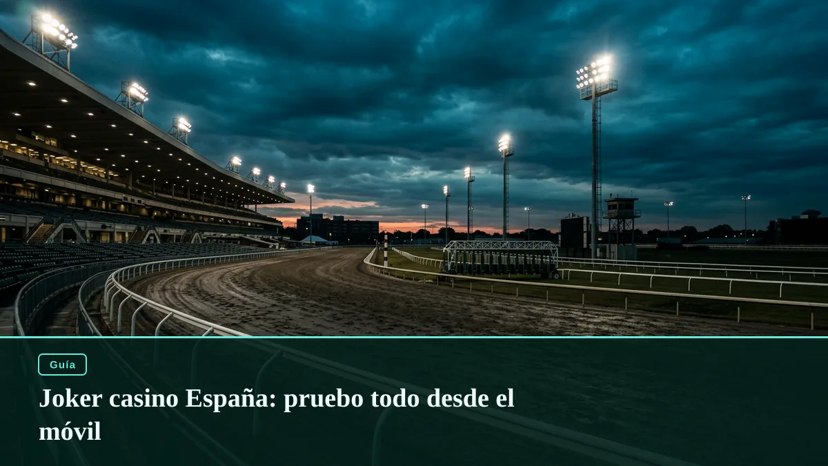 Joker casino España: pruebo todo desde el móvil