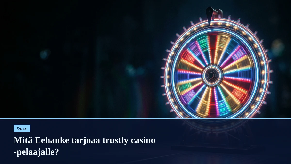 Mitä Eehanke tarjoaa trustly casino -pelaajalle?