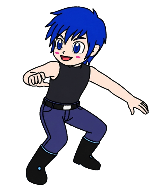 KAITO riding on star