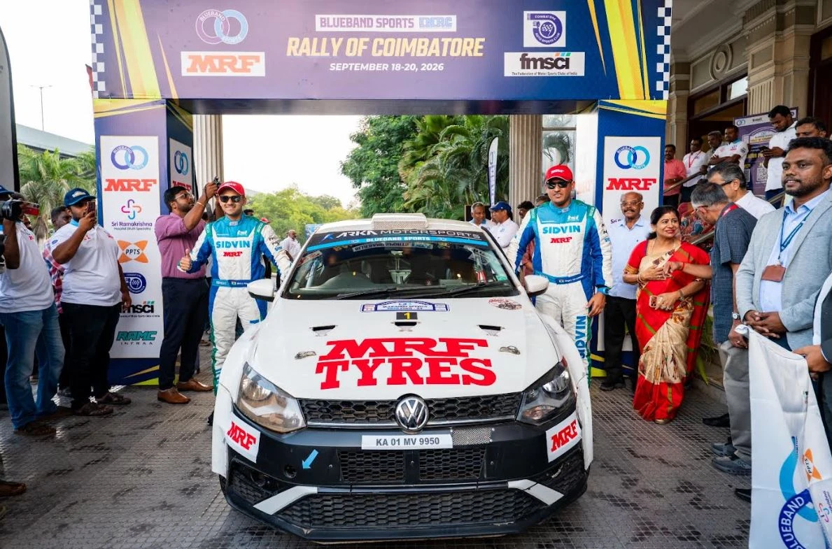 Rally Championship Drivers with their car