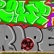 Graffiti artwork by rope12