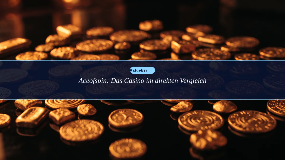 Aceofspin: Das Casino im direkten Vergleich