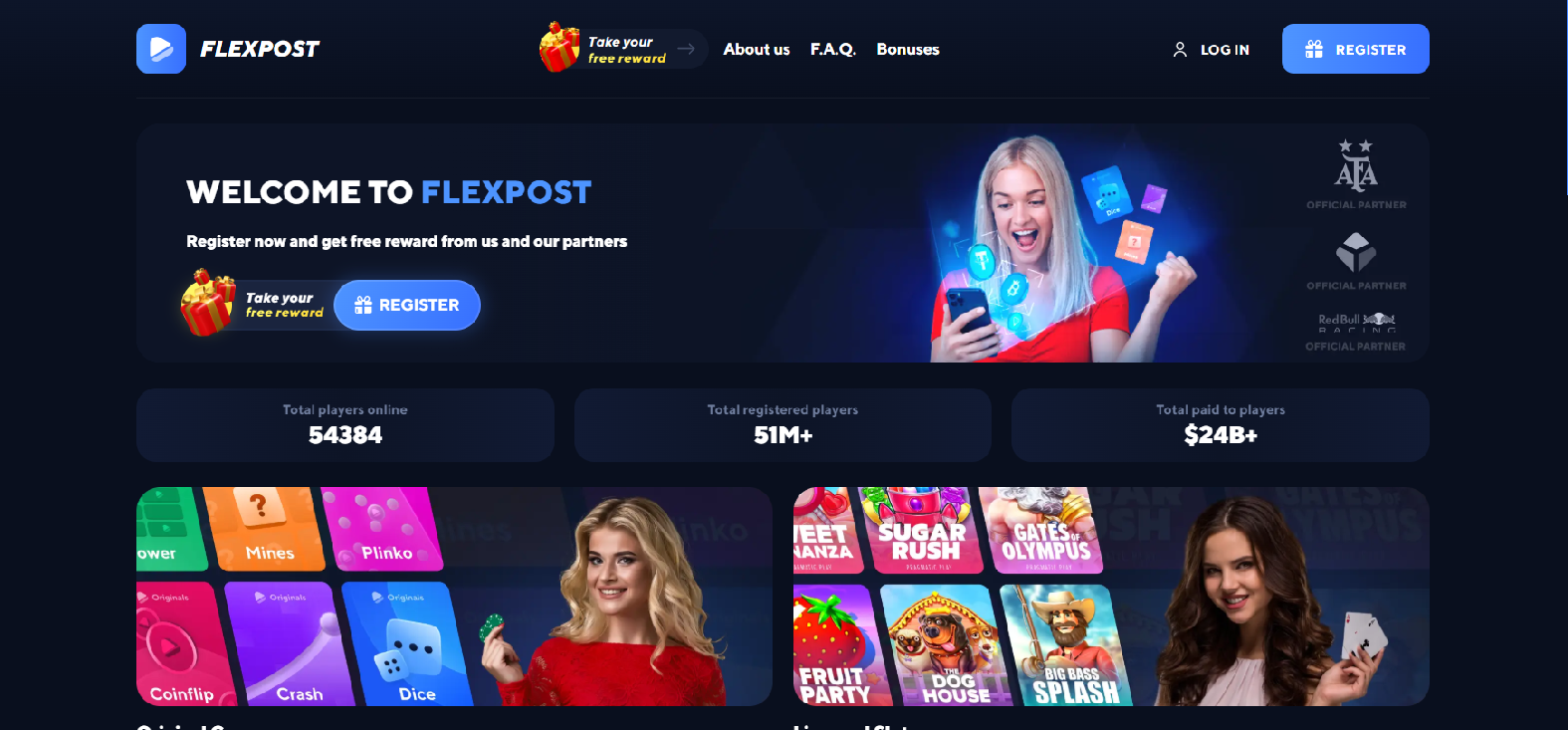 Screenshot of flexpost.best