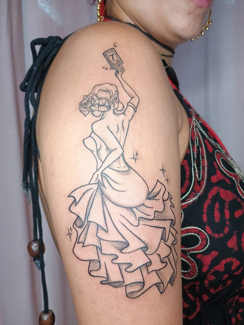 Fineline por Gaela Tatueira