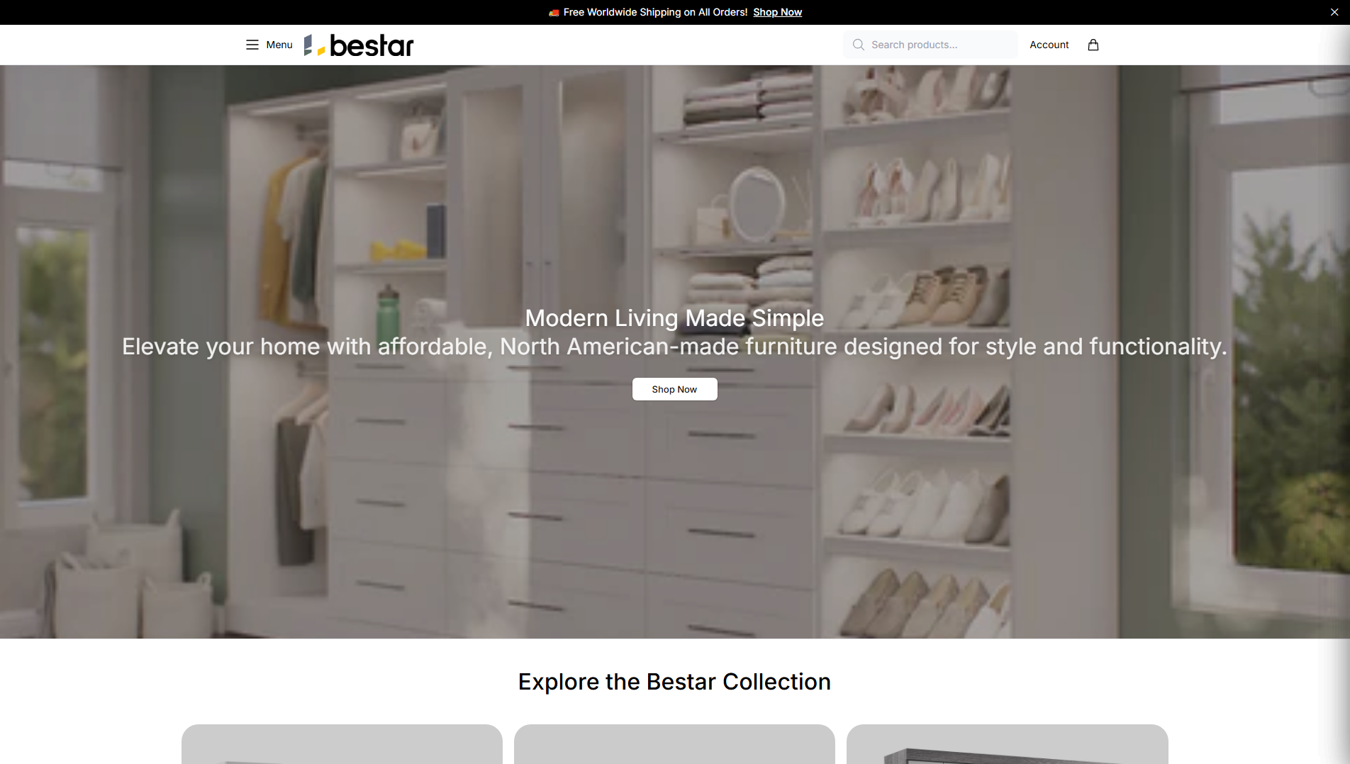 Stored capture of bestarshop.shop