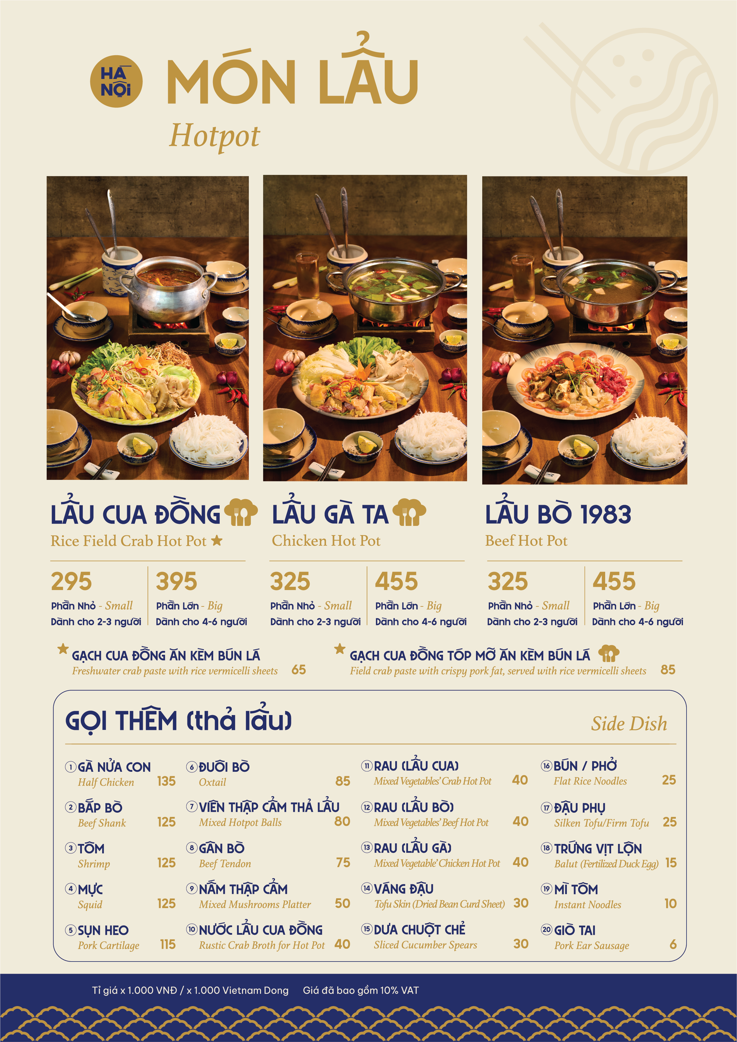 Menu Trang 13