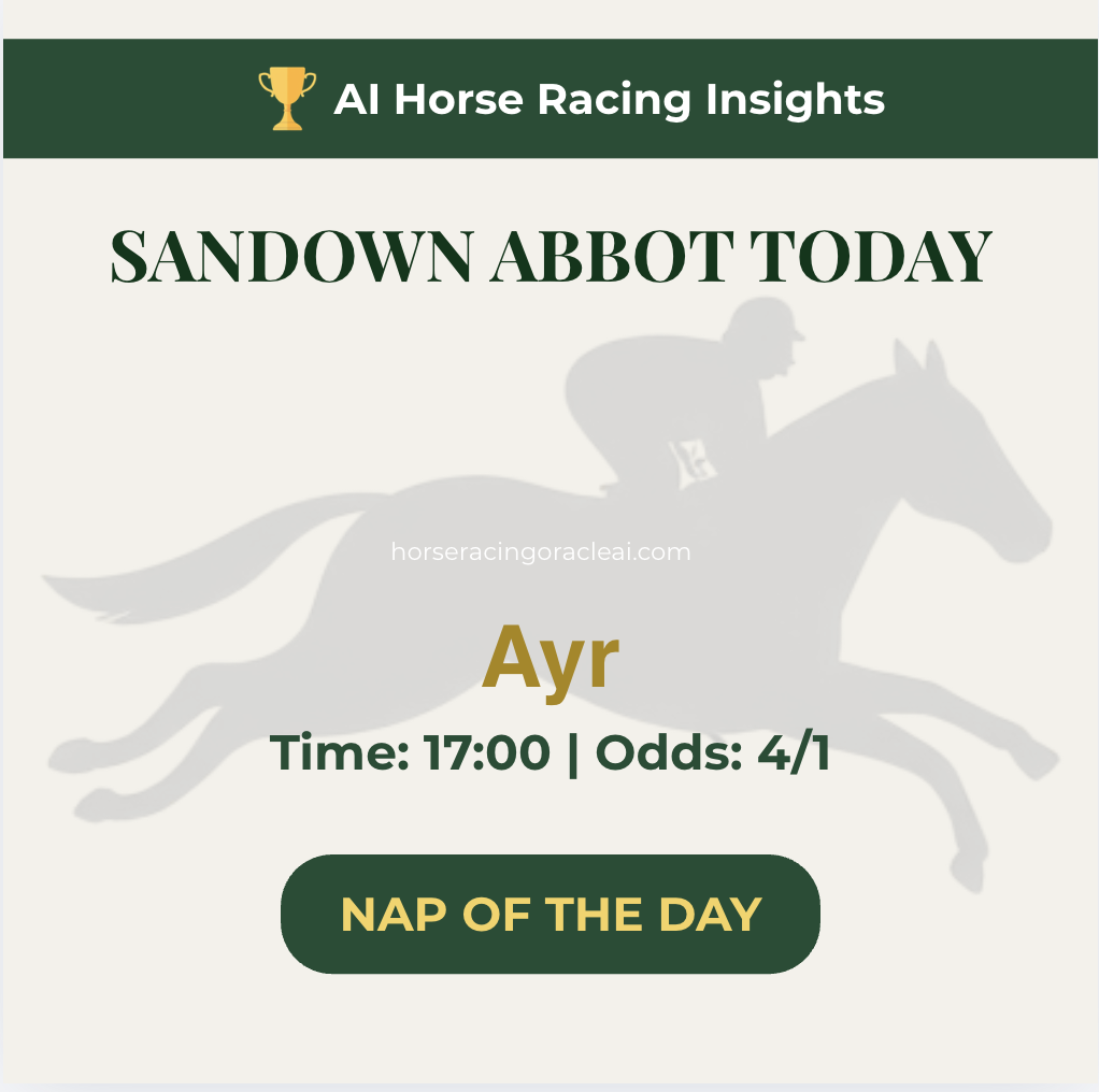 Today's Horse Racing Tips: Ayr 17:00 NAP — July 6
