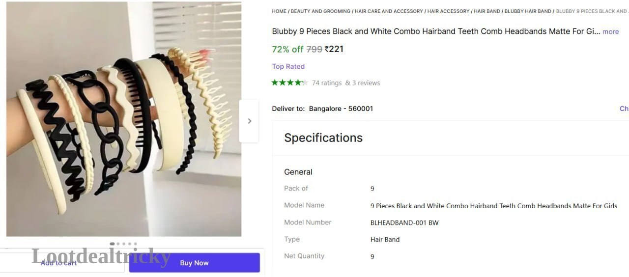 9 Pieces Black Offer Image