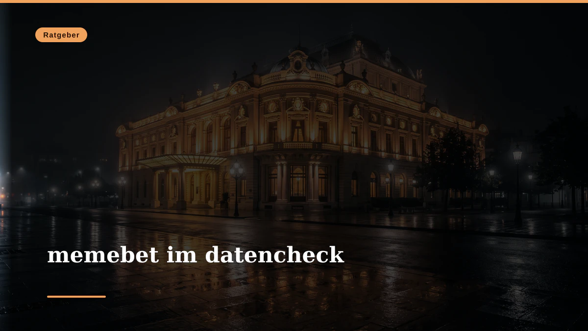 memebet im datencheck