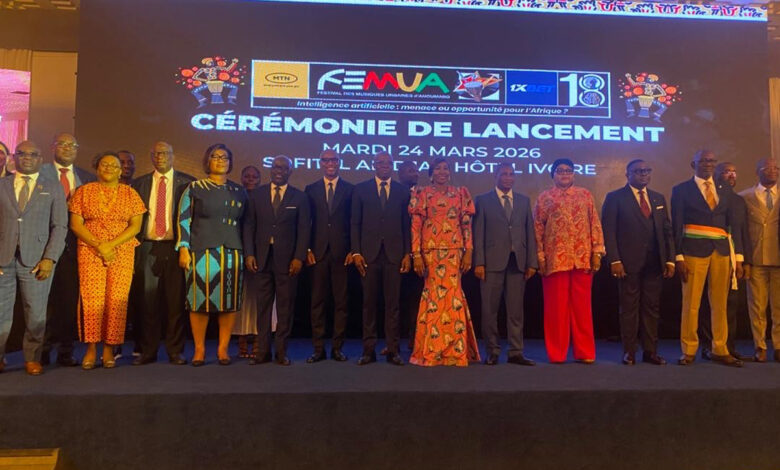 Illustration - FEMUA 18 à Abidjan : IA, Youssou N'Dour, Didi B, Gabon invité d'honneur, le festival qui construit l'Afrique de demain
