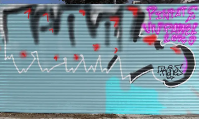 Graffiti artwork by senartolai