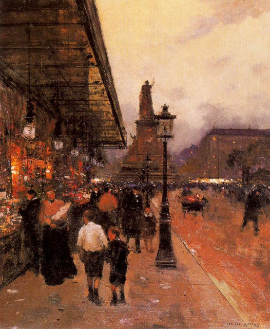 Place-de-la-R-publique-Soir