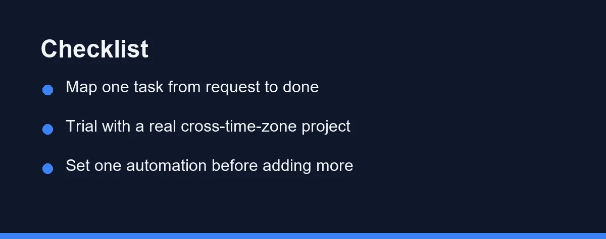 Checklist