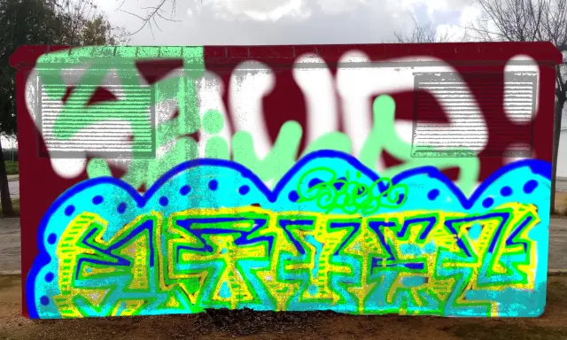 Graffiti artwork by Ksksksskk