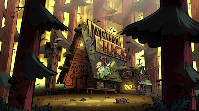 Map Gravity Falls Minecraft Map