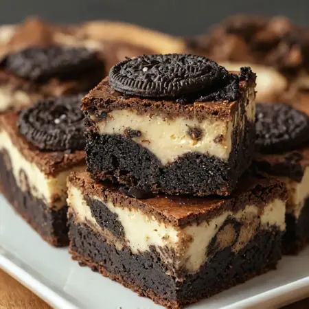 Oreo Cheesecake Brownie Recipe