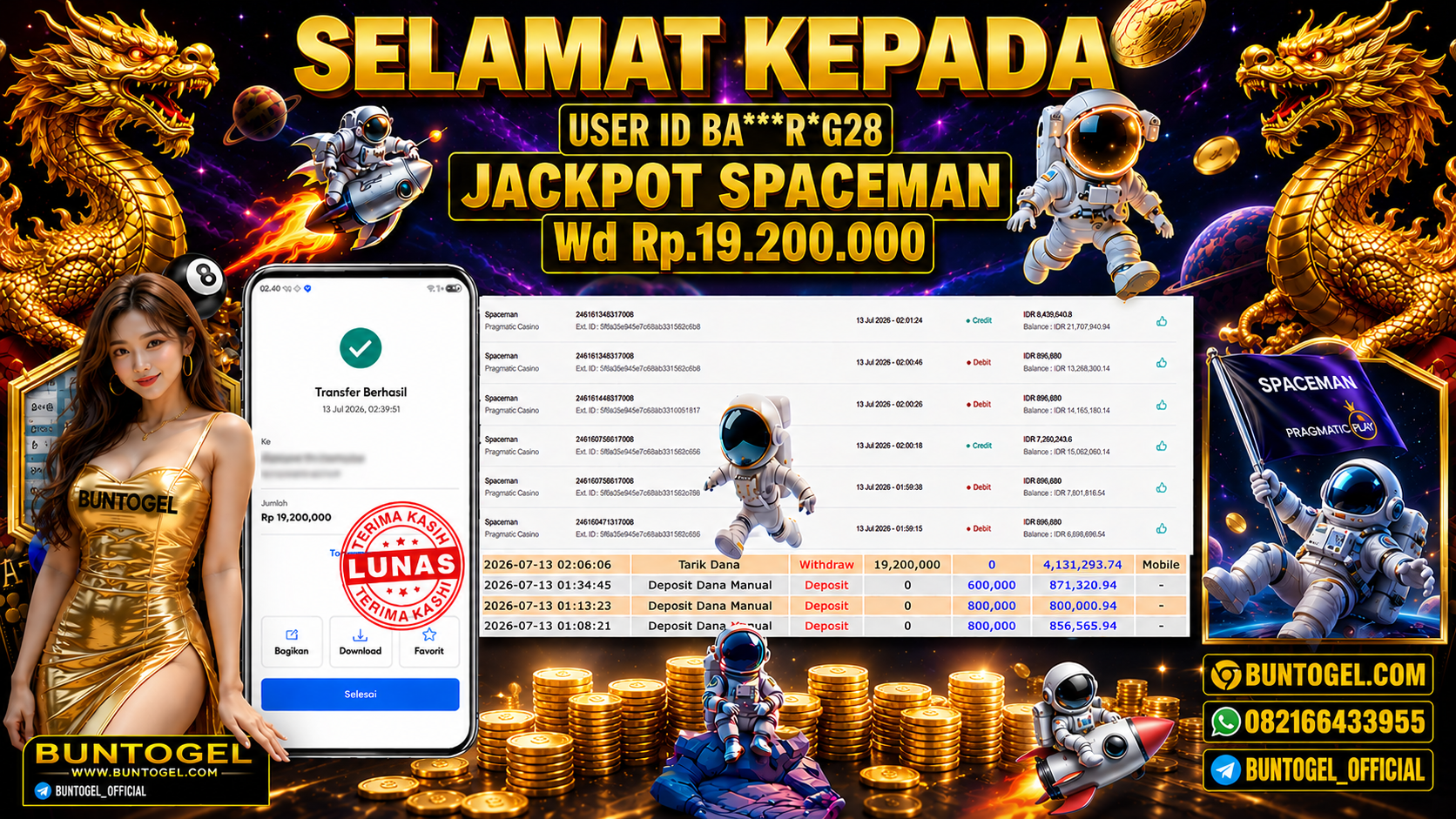 BUKTI BAYAR BUNTOGEL