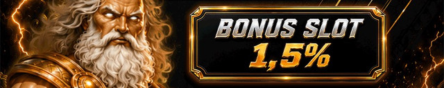 BONUS ROLLINGAN SLOT 1,5%