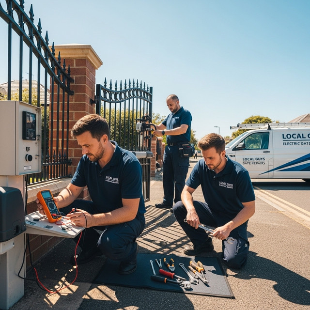 Electric Gate Repair Service Technician Naples