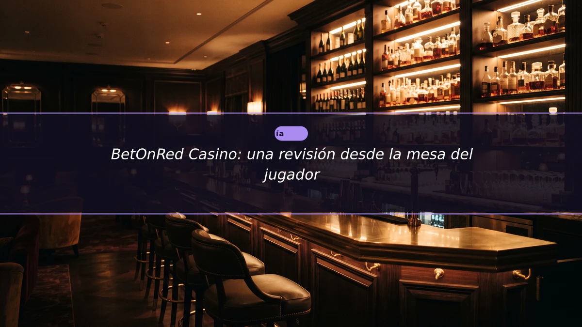 BetOnRed Casino: una revisión desde la mesa del jugador
