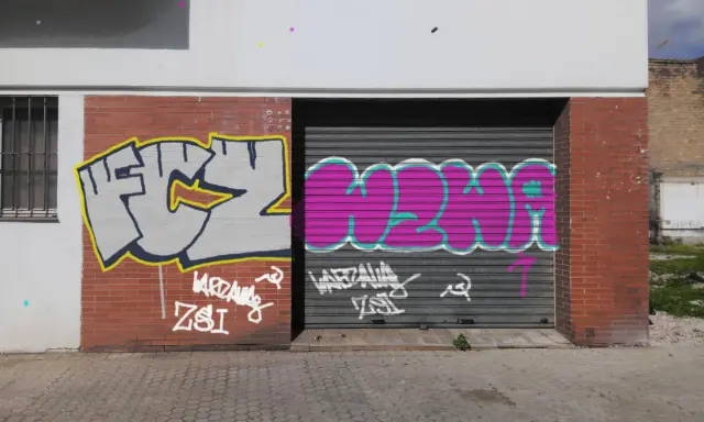 Graffiti artwork by Warzawa