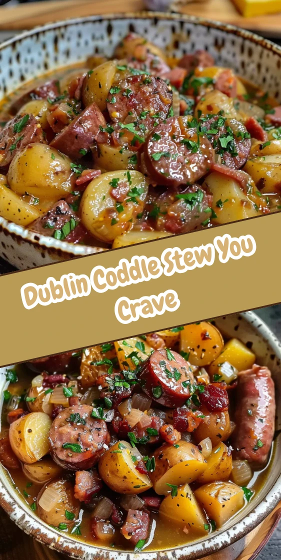 Dublin Coddle Sausage and Bacon Stew Bliss