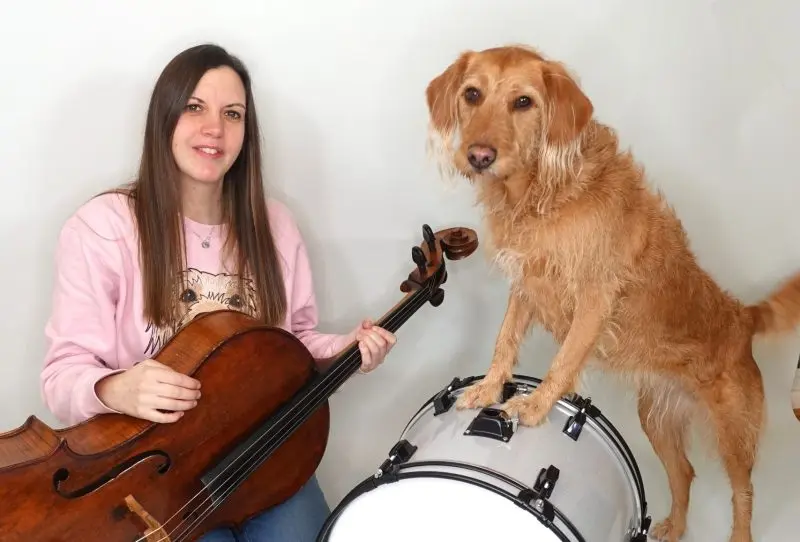Music's New Harmony: Drumming Dog Brings Joy Back to a Struggling Cellist
