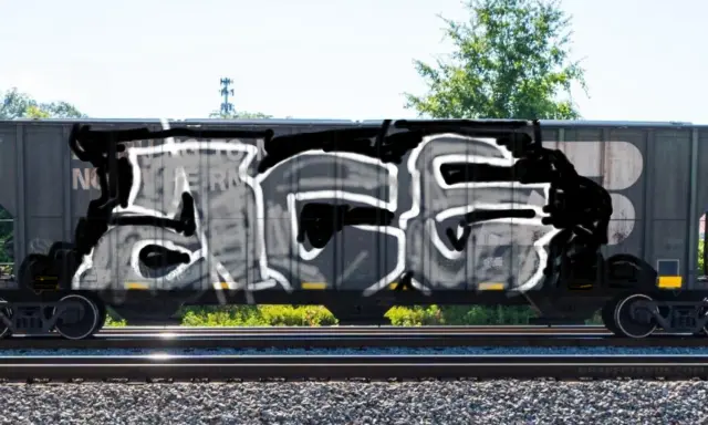 Graffiti artwork by ACE