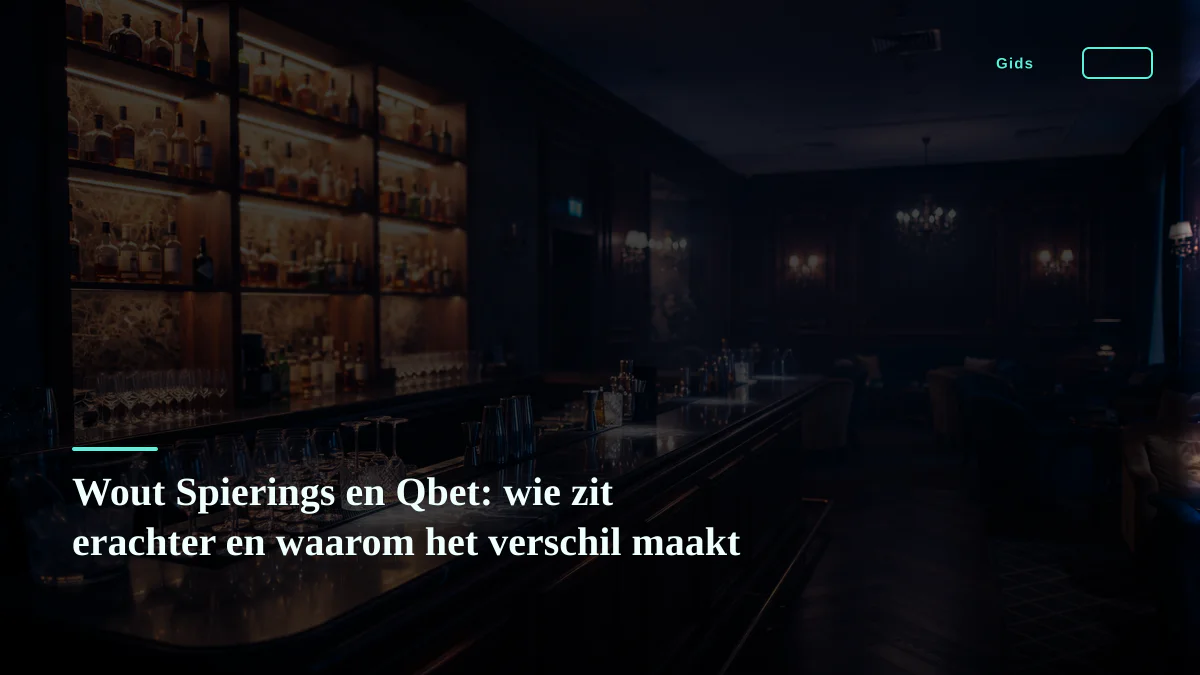 Wout Spierings en Qbet: wie zit erachter en waarom het verschil maakt