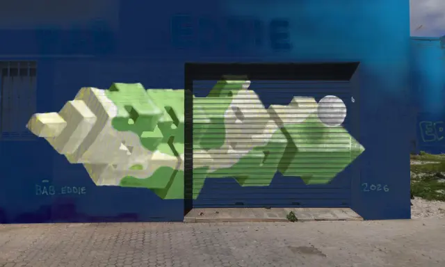 Graffiti artwork by Bab