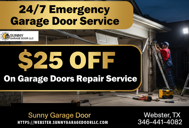 Sunny Garage Door Webster TX