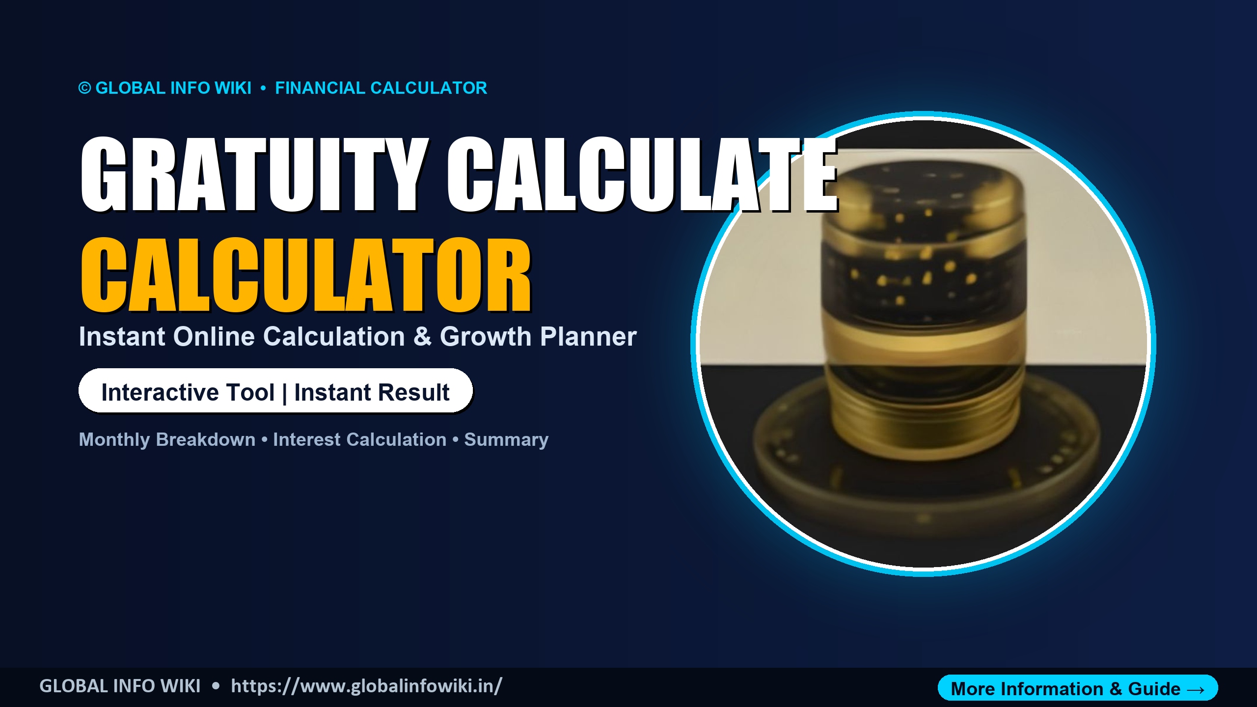 Gratuity Calculator India — Calculate Gratuity Benefits Under Payment of Gratuity Act Gratuity Calculator India — Calculate Gratuity Benefits Under Payment of Gratuity Act